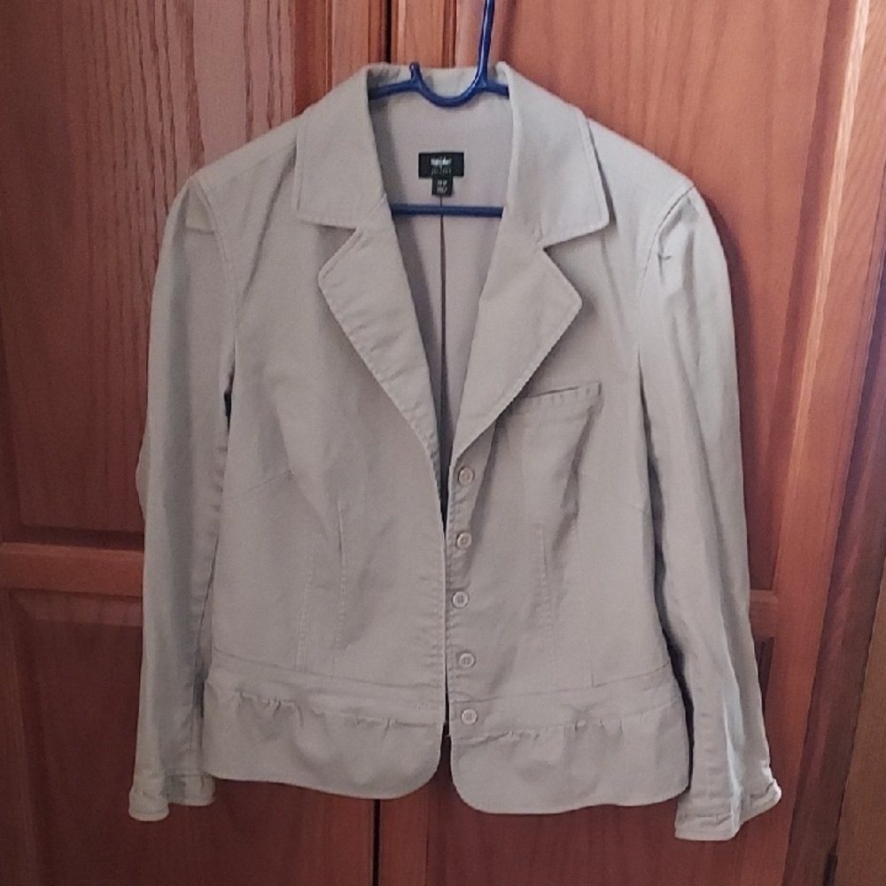 Mossimo Supply Co. Light Tan Blazer - Picture 8 of 8